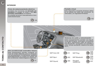 2012-2013 Peugeot 3008 HYbrid4 Manuel du propriétaire | Espagnol