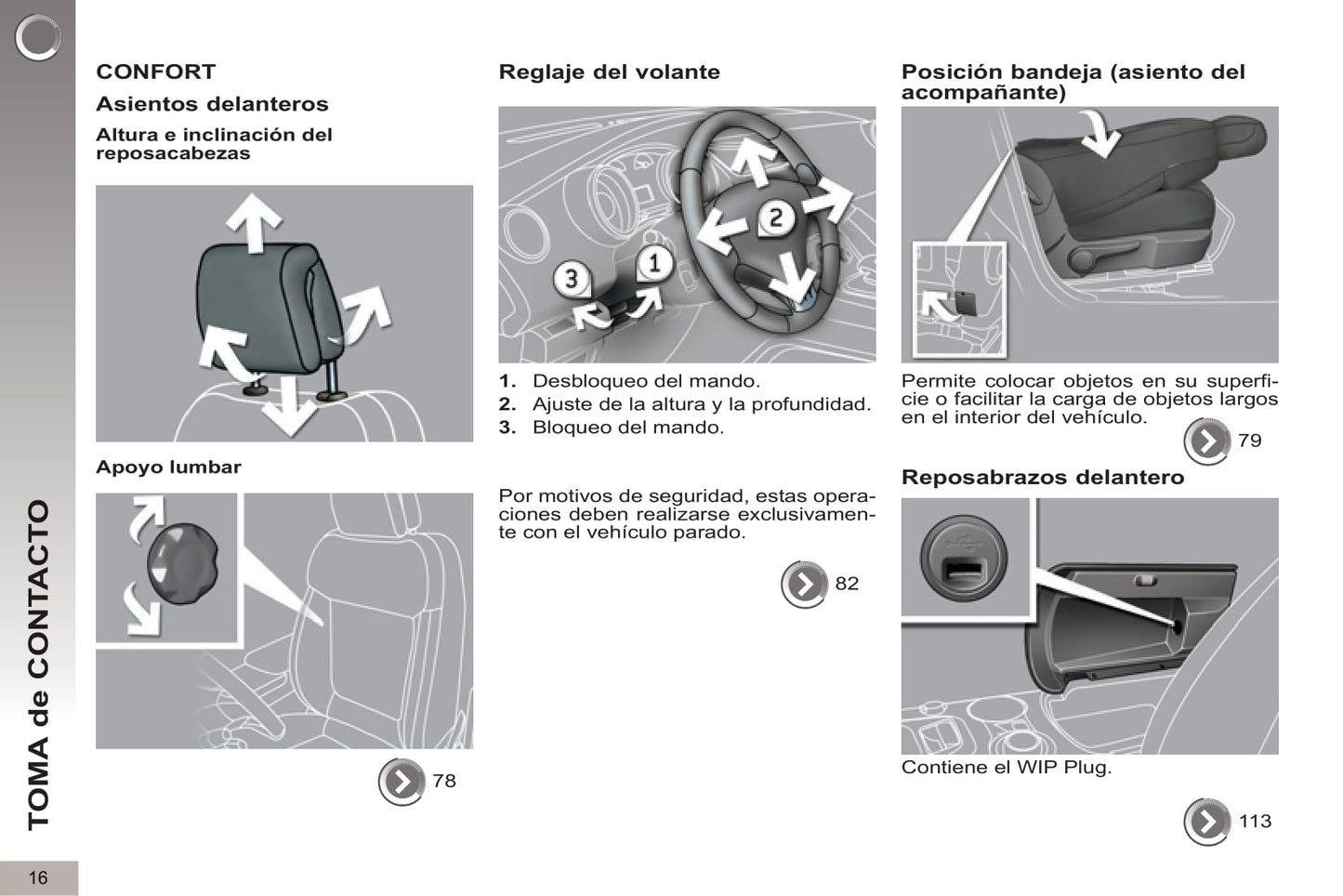 2012-2013 Peugeot 3008 HYbrid4 Manuel du propriétaire | Espagnol