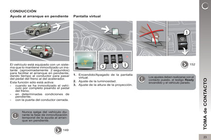 2012-2013 Peugeot 3008 HYbrid4 Manuel du propriétaire | Espagnol