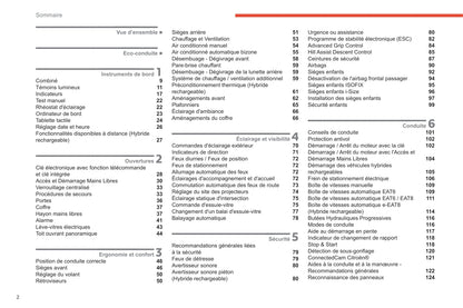 2020-2022 Citroën C5 Aircross Owner's Manual | French