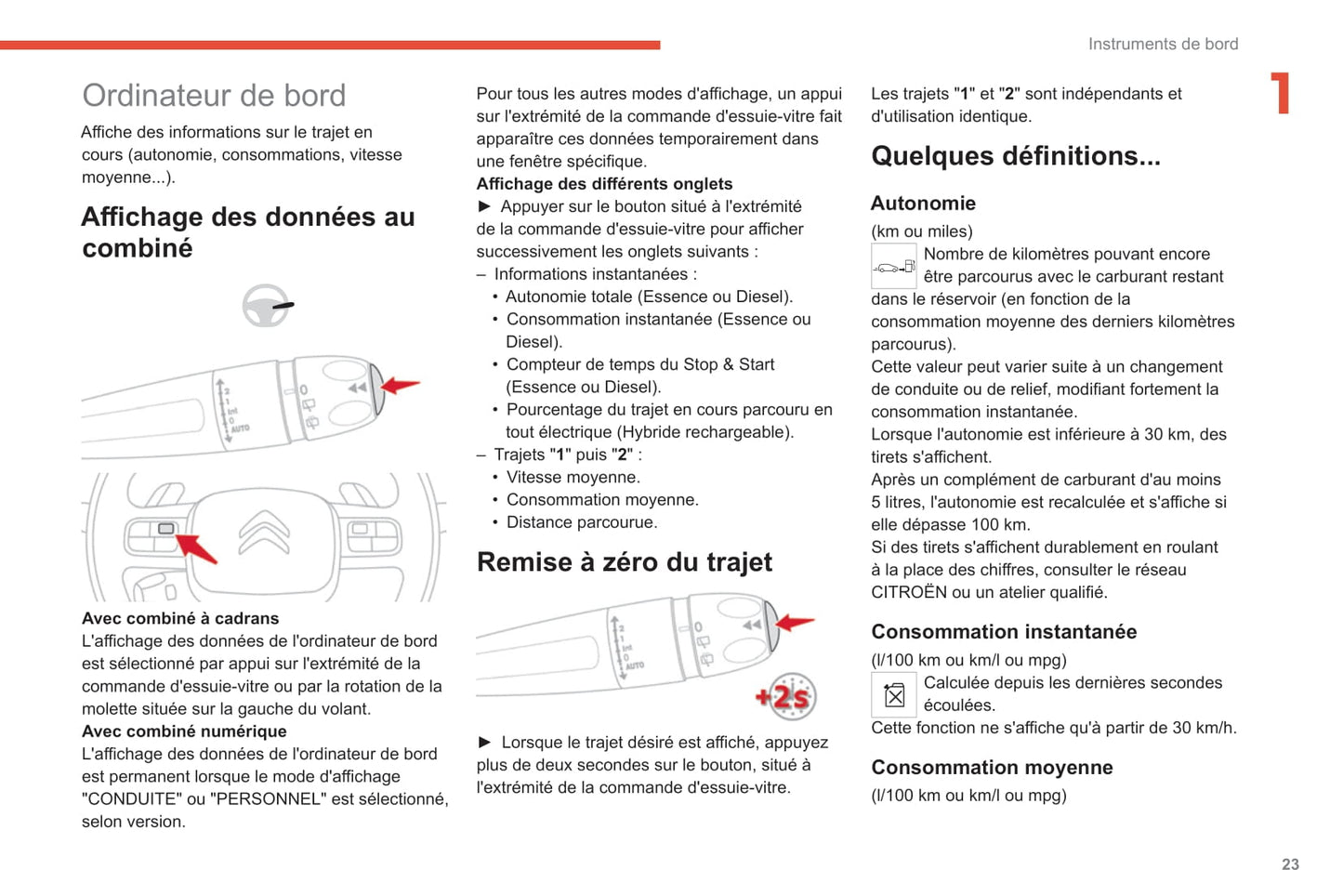 2020-2022 Citroën C5 Aircross Owner's Manual | French