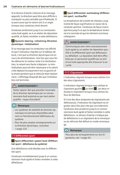 2010-2013 Audi A8/S8 Manuel du propriétaire | Français