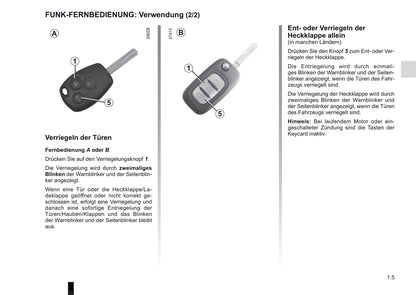 2009-2013 Renault Clio Manuel du propriétaire | Allemand