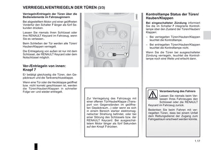 2009-2013 Renault Clio Manuel du propriétaire | Allemand