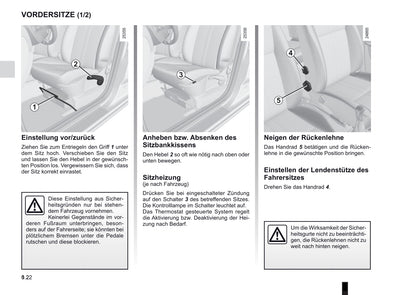 2012-2013 Renault Clio Owner's Manual | German