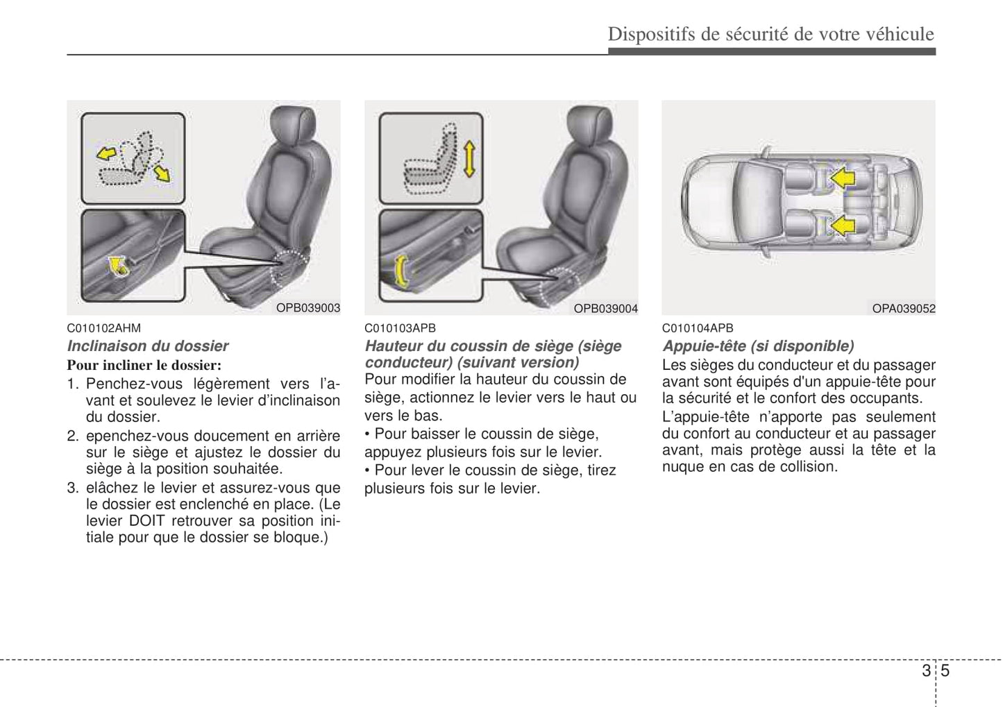 2008-2012 Hyundai i20 Manuel du propriétaire | Français