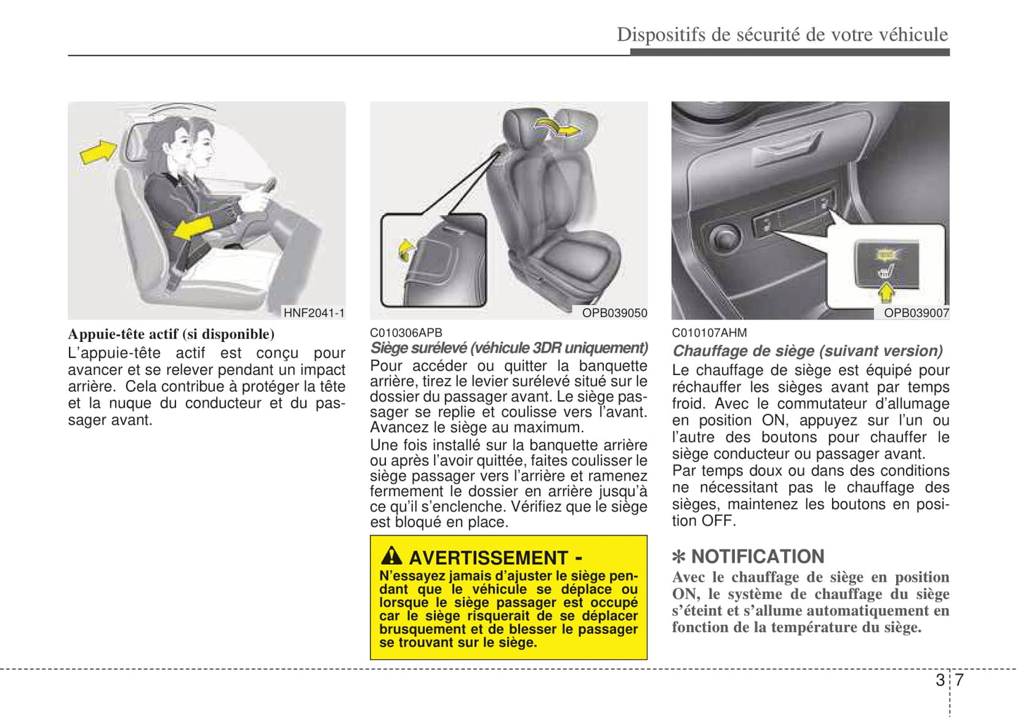 2008-2012 Hyundai i20 Manuel du propriétaire | Français