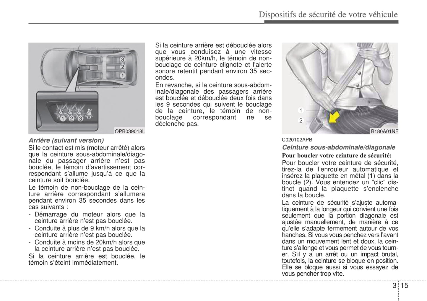 2008-2012 Hyundai i20 Manuel du propriétaire | Français