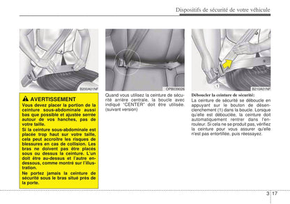 2008-2009 Hyundai i20 Owner's Manual | French