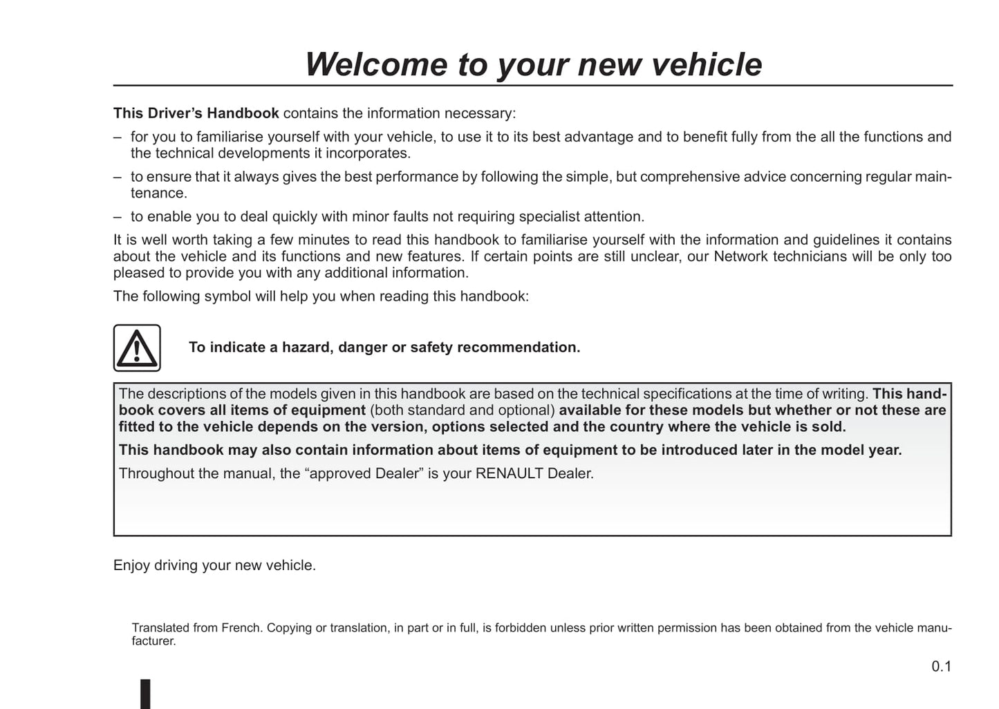 2016-2017 Renault Scénic Owner's Manual | English