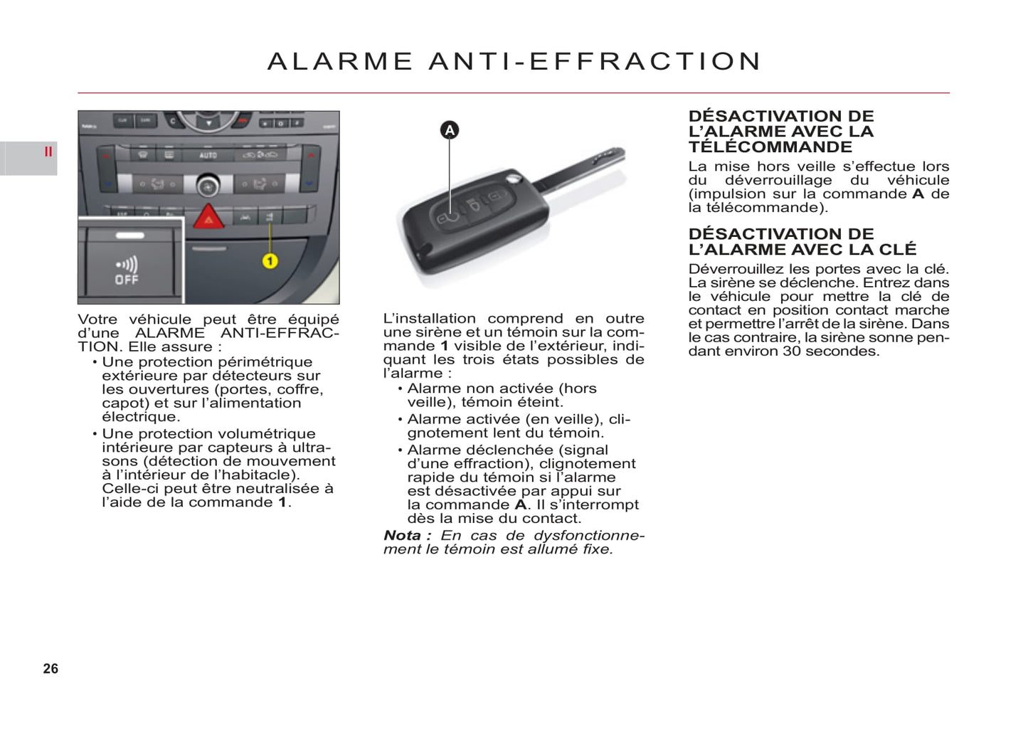 2011-2012 Citroën C6 Owner's Manual | French