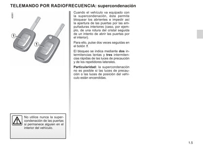 2018-2019 Renault Mégane Owner's Manual | Spanish