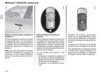 2016-2020 Renault Mégane Manuel du propriétaire | Espagnol