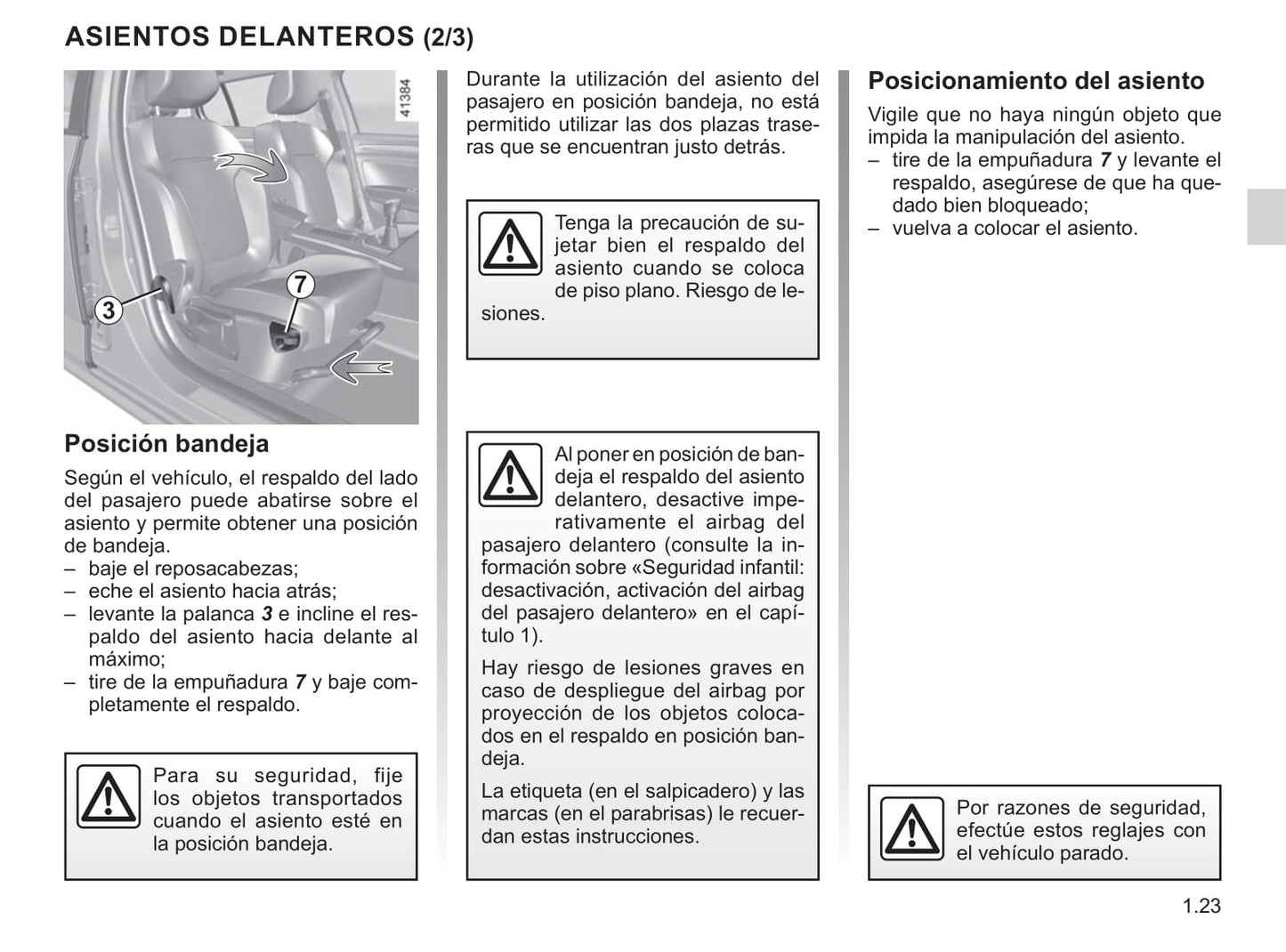 2018-2019 Renault Mégane Gebruikershandleiding | Spaans