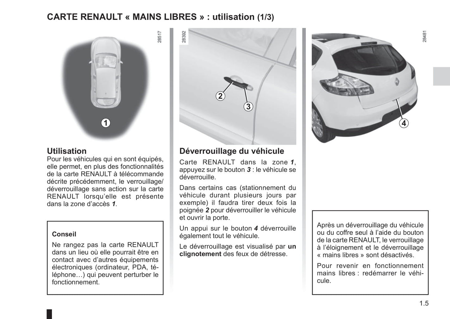 2015-2016 Renault Mégane Gebruikershandleiding | Frans