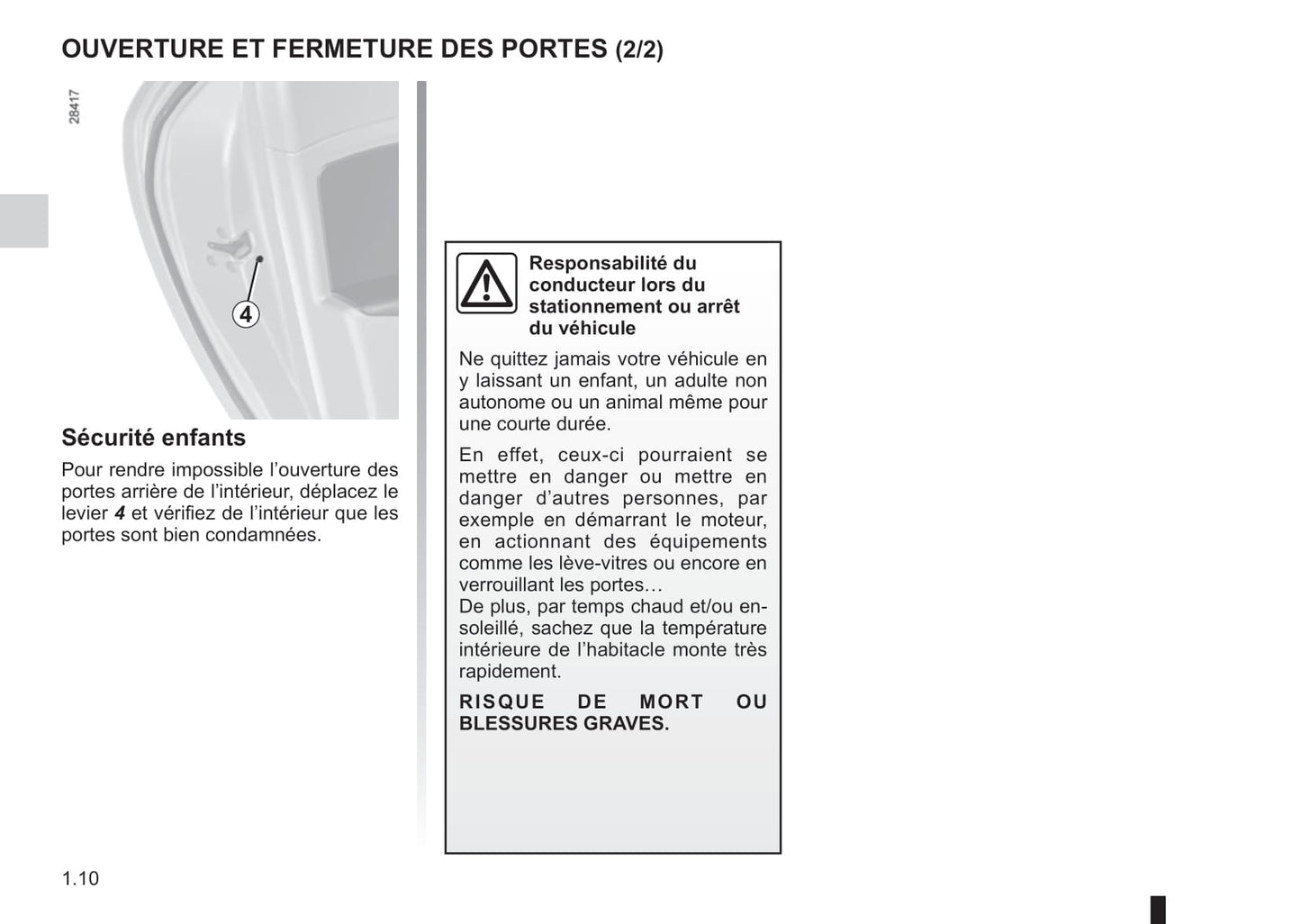 2015-2016 Renault Mégane Owner's Manual | French