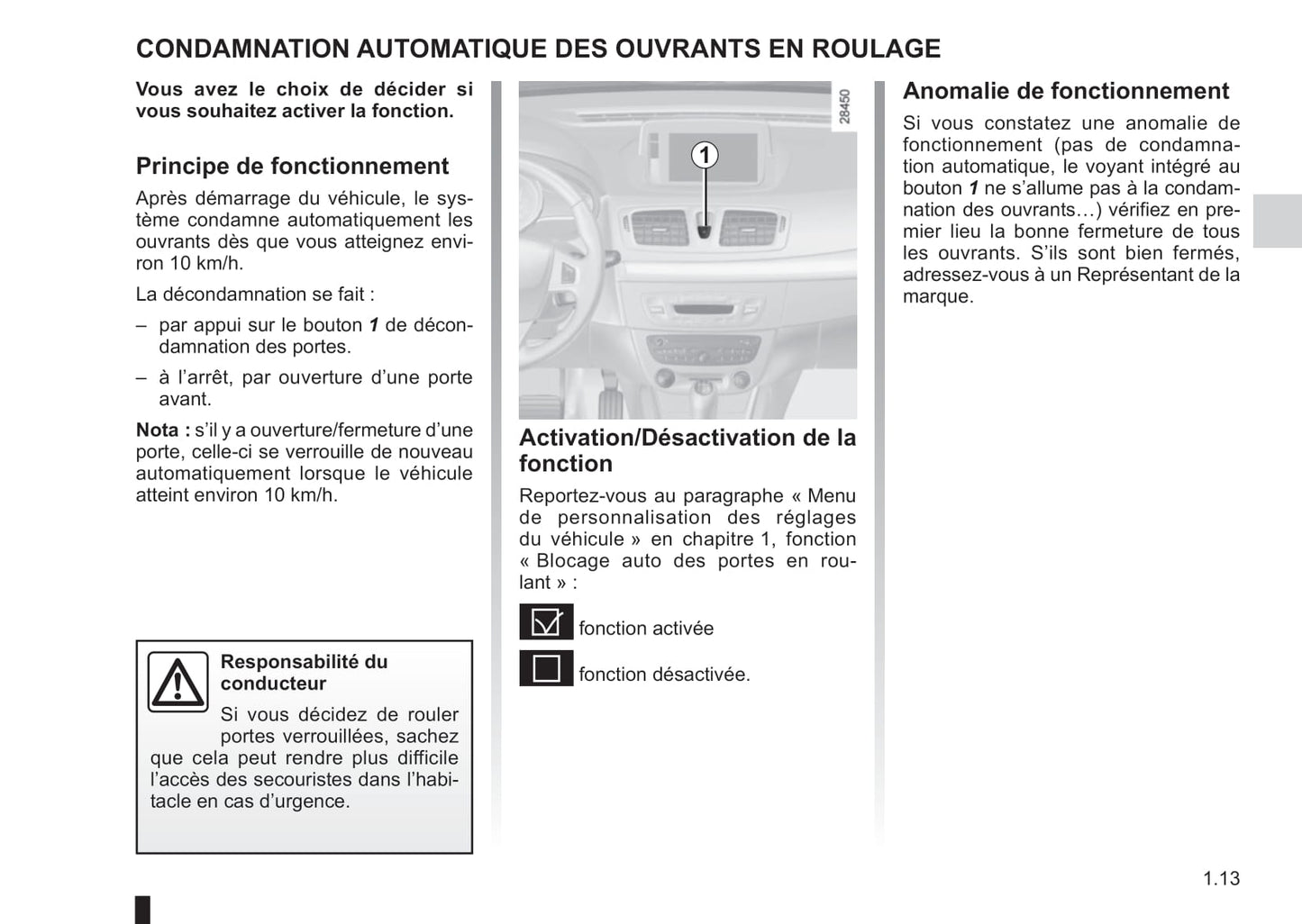 2013-2016 Renault Mégane Manuel du propriétaire | Français