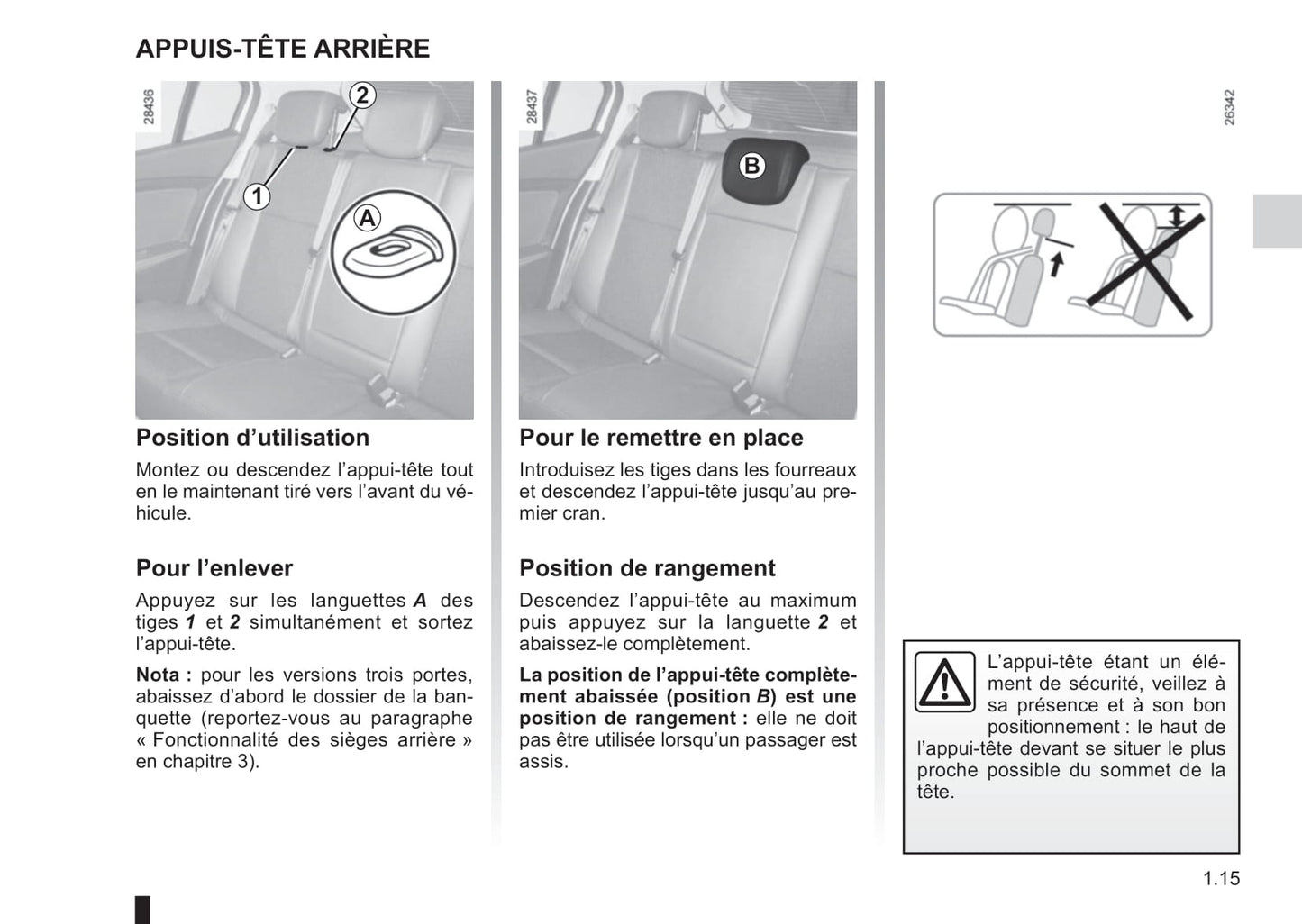 2015-2016 Renault Mégane Gebruikershandleiding | Frans