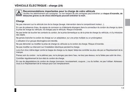 2016-2019 Renault Zoe Manuel du propriétaire | Français