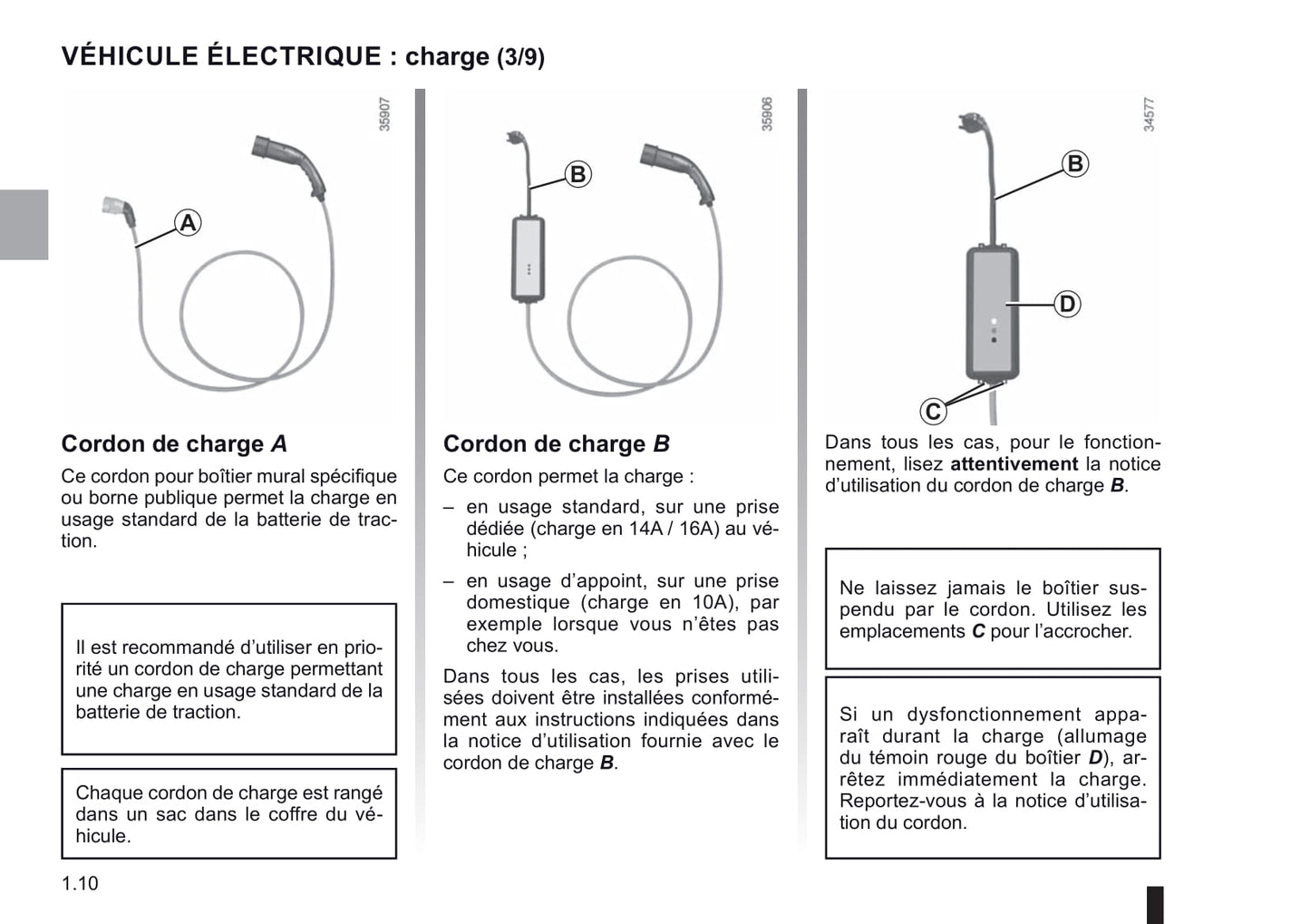 2016-2019 Renault Zoe Manuel du propriétaire | Français