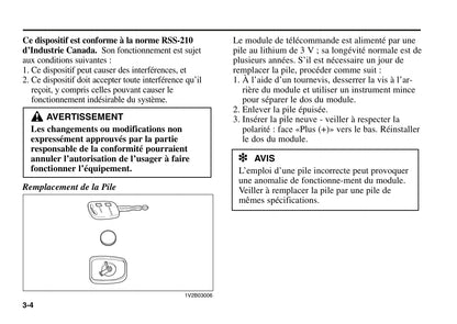 2000-2005 Kia Rio Manuel du propriétaire | Français