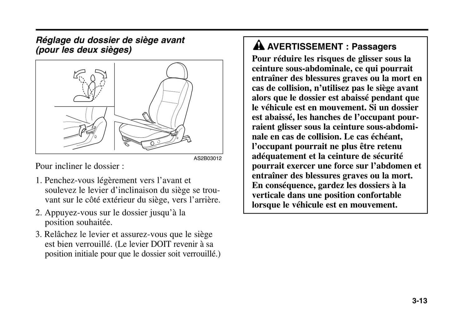 2000-2005 Kia Rio Manuel du propriétaire | Français