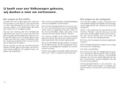 1994-1999 Volkswagen Polo/Variant Manuel du propriétaire | Néerlandais
