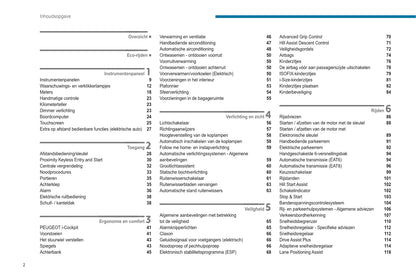 2020-2023 Peugeot 2008 / e-2008 Owner's Manual | Dutch