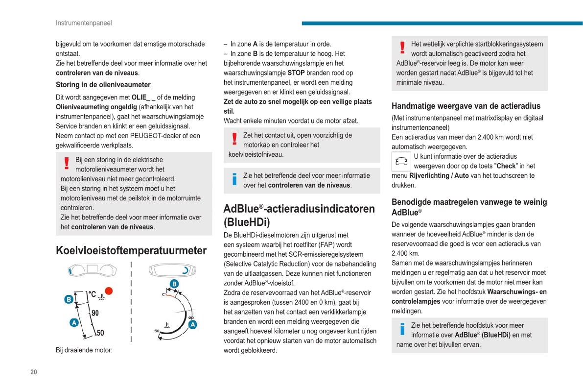 2020-2023 Peugeot 2008 / e-2008 Owner's Manual | Dutch