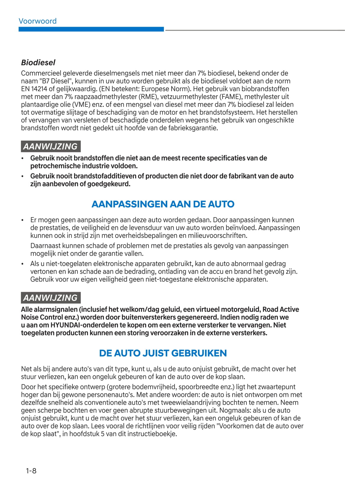 2020-2021 Hyundai Santa Fe Owner's Manual | Dutch