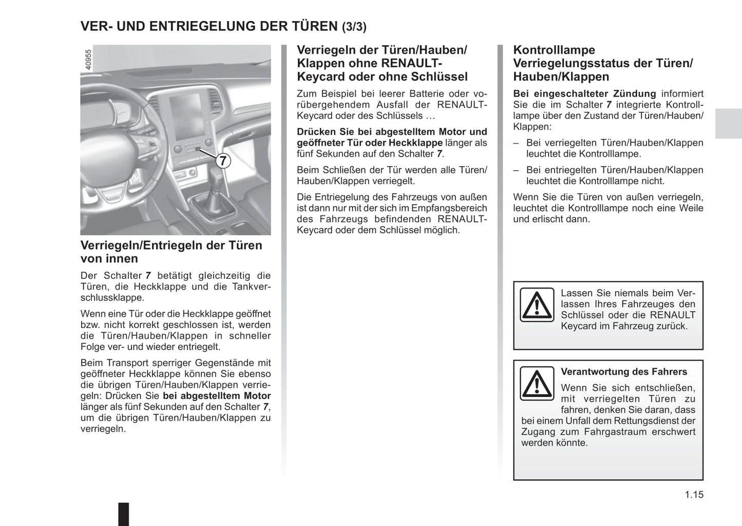 2016-2017 Renault Mégane Gebruikershandleiding | Duits