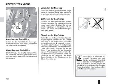 2016-2017 Renault Mégane Owner's Manual | German