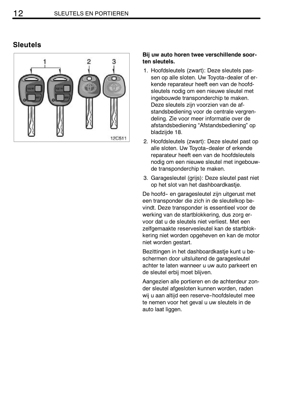 2005-2006 Toyota Land Cruiser 100 Owner's Manual | Dutch