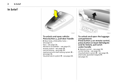 2007-2008 Vauxhall Vectra Gebruikershandleiding | Engels