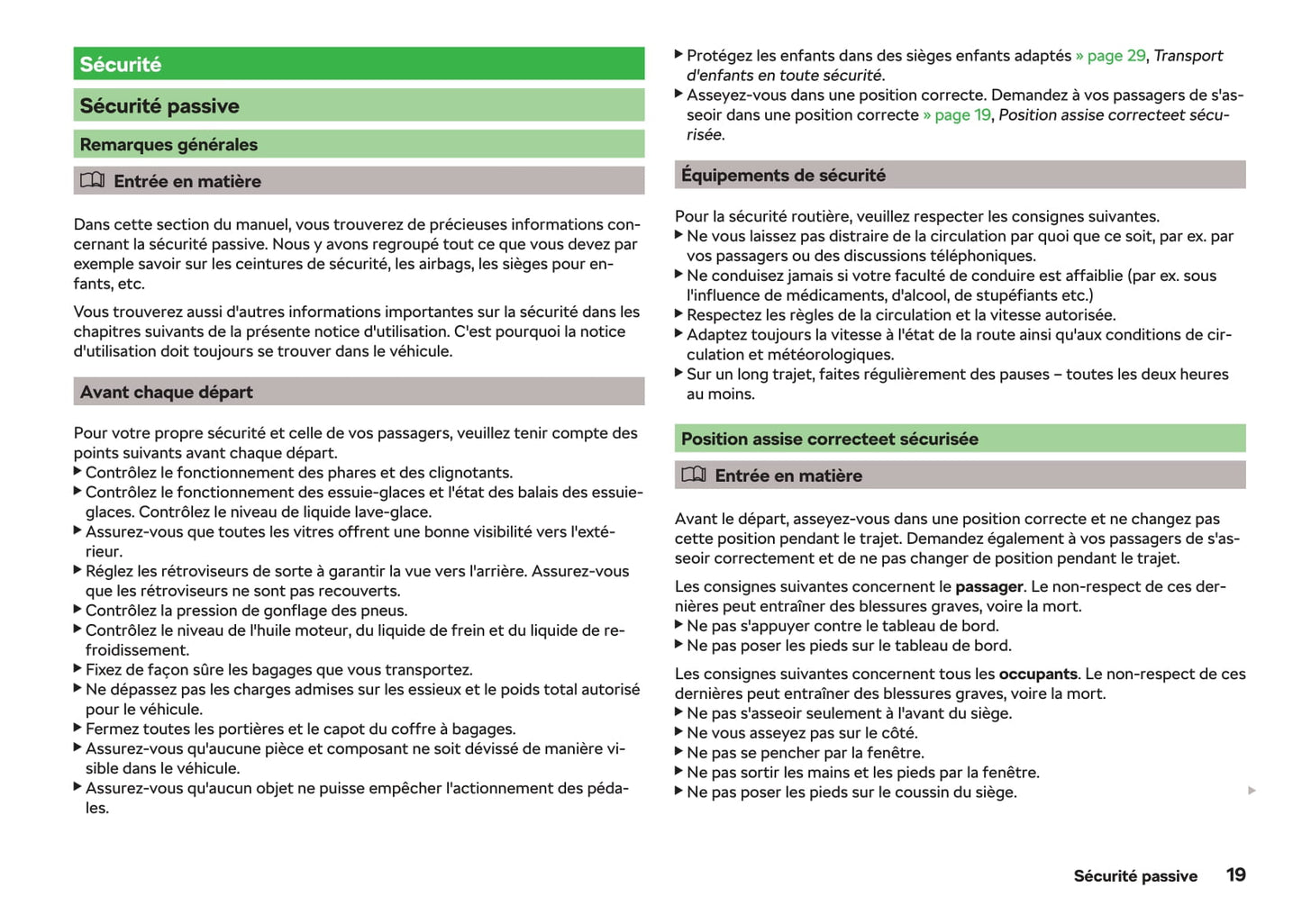 2018-2019 Skoda Superb Gebruikershandleiding | Frans