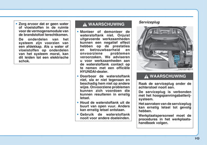 2020-2021 Hyundai Nexo Gebruikershandleiding | Nederlands