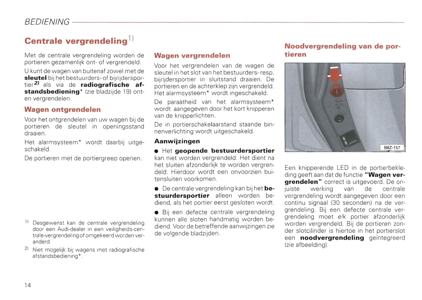 2000-2008 Audi A2 Manuel du propriétaire | Néerlandais