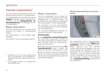 2000-2008 Audi A2 Manuel du propriétaire | Néerlandais