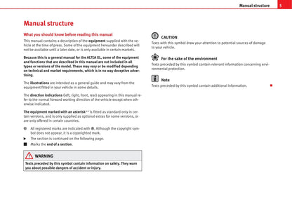 2013-2014 Seat Altea XL Owner's Manual | English