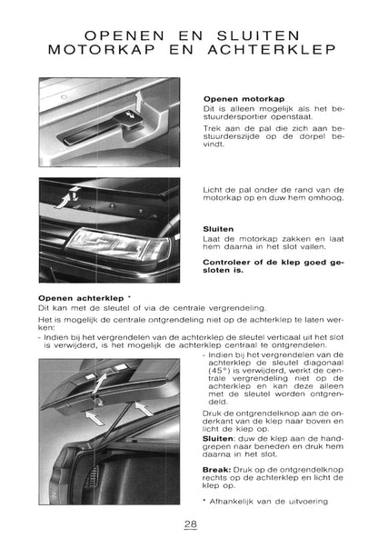 1997-2000 Citroën XM Manuel du propriétaire | Néerlandais