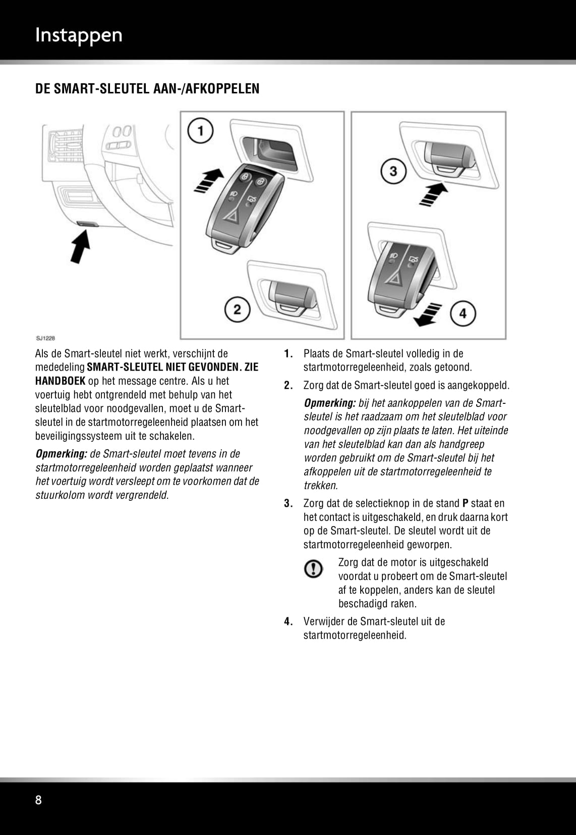 2008-2009 Jaguar XF Owner's Manual | Dutch