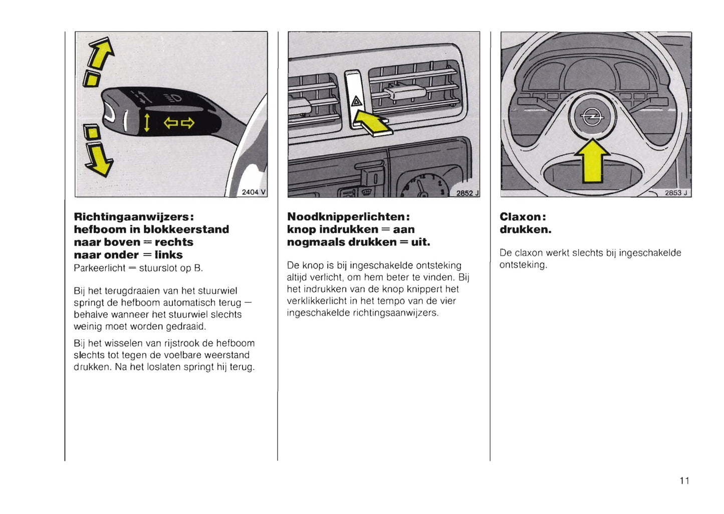 1988-1992 Opel Vectra Owner's Manual | Dutch