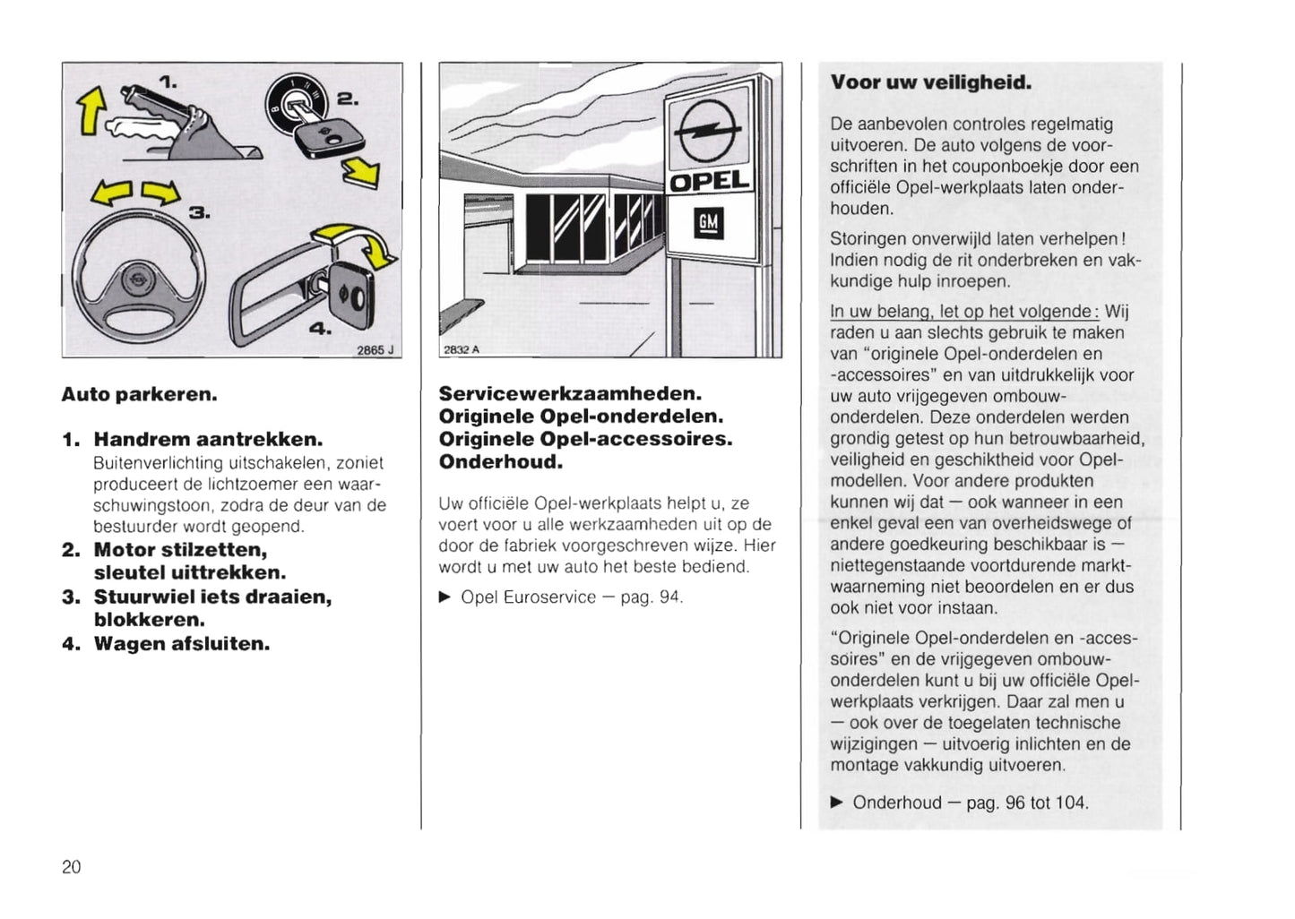 1988-1992 Opel Vectra Gebruikershandleiding | Nederlands