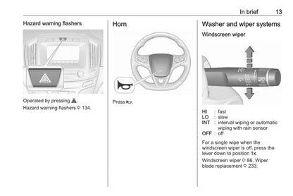 2016-2017 Vauxhall Insignia Gebruikershandleiding | Engels