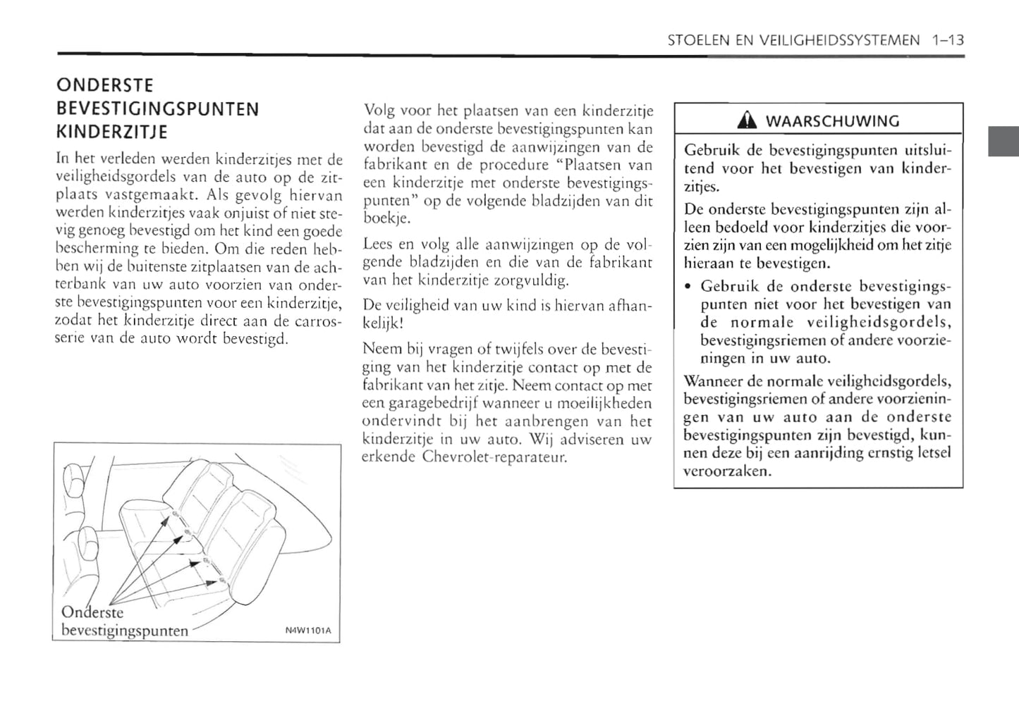 2004-2010 Chevrolet Nubira/Nubira Wagon Owner's Manual | Dutch