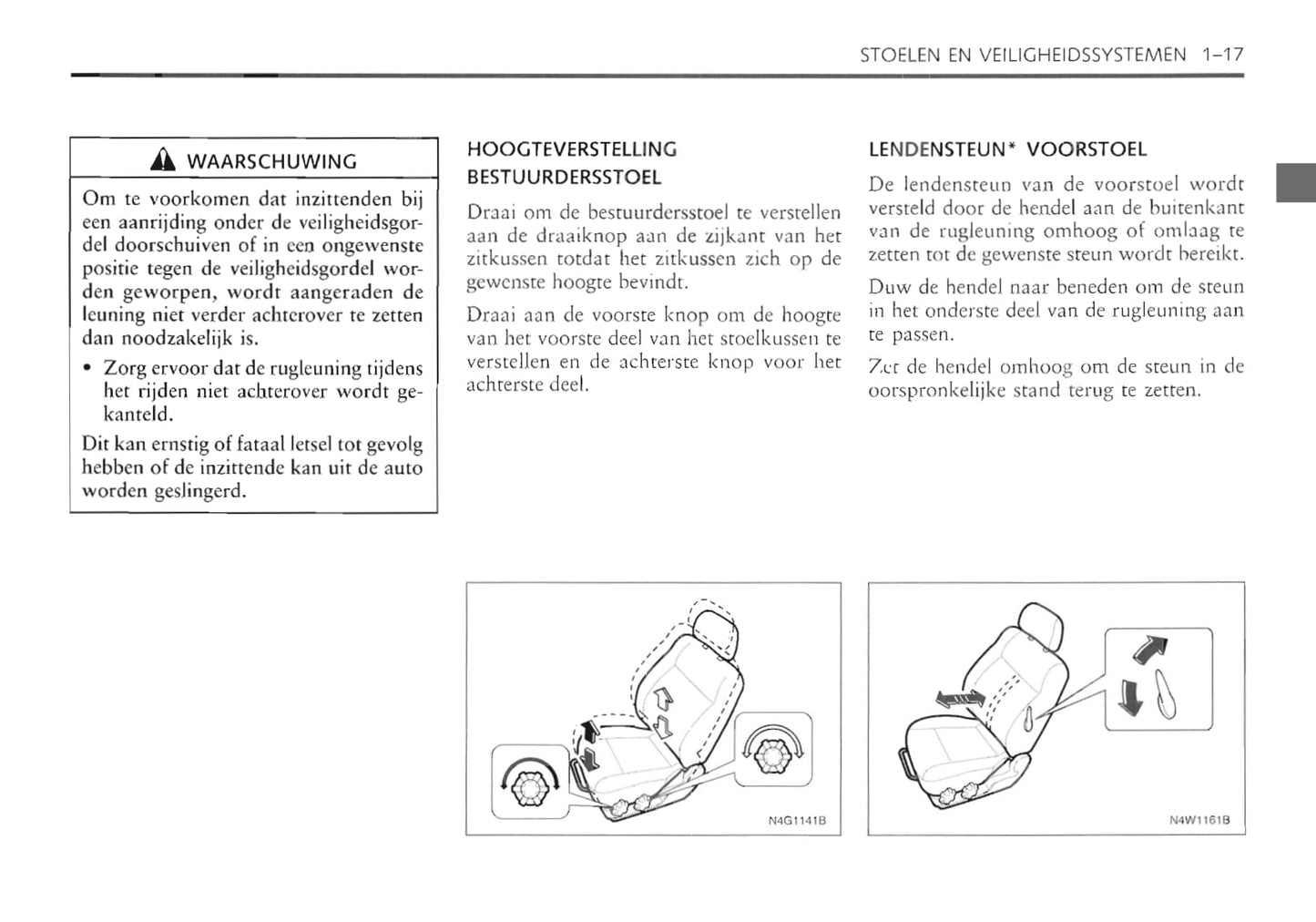 2004-2010 Chevrolet Nubira/Nubira Wagon Owner's Manual | Dutch