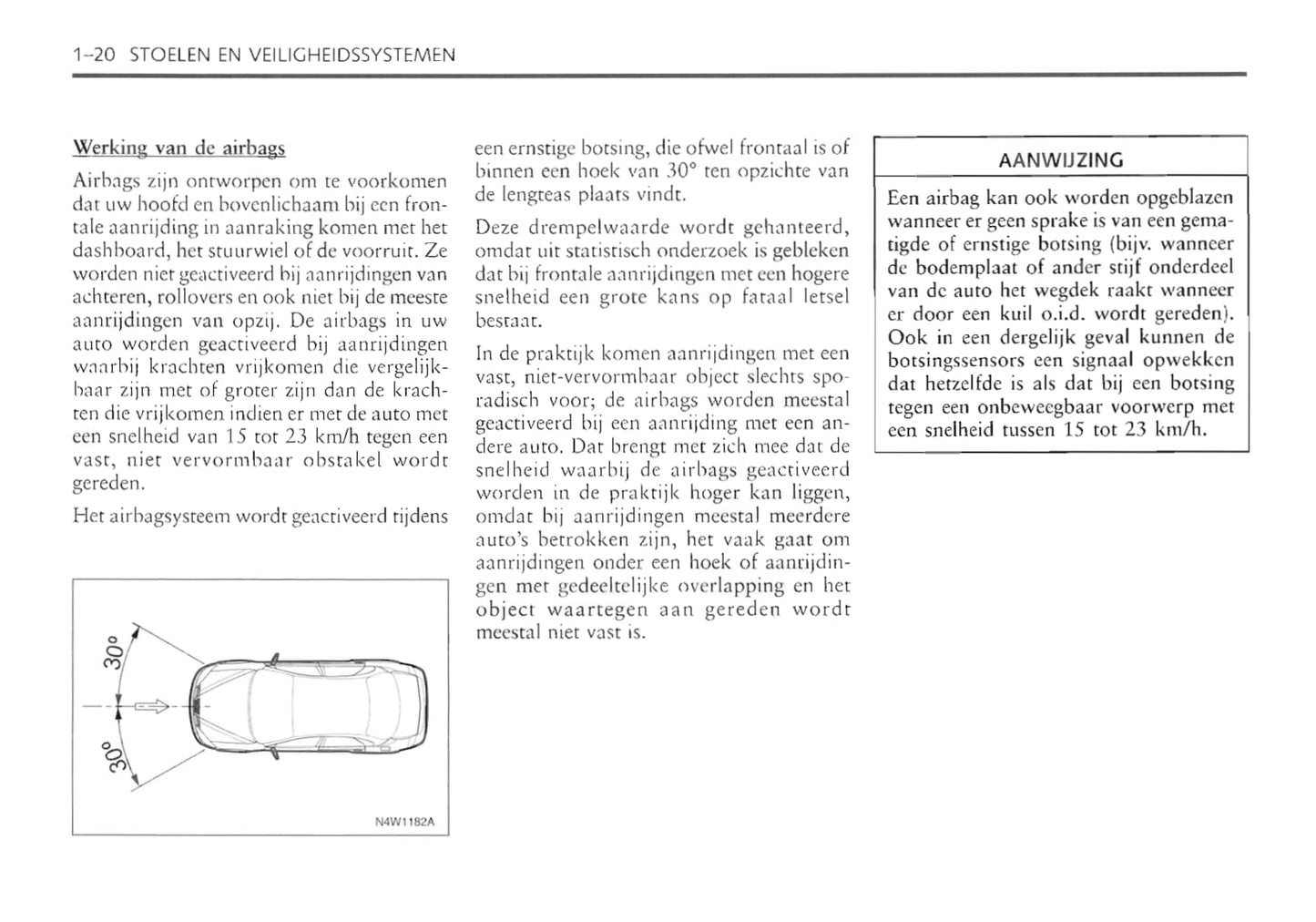 2004-2010 Chevrolet Nubira Owner's Manual | Dutch