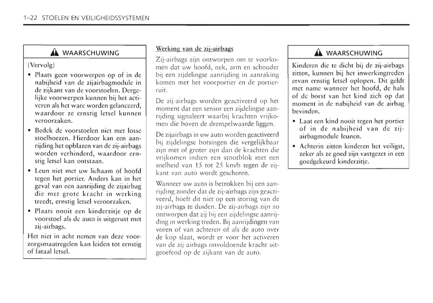 2004-2010 Chevrolet Nubira/Nubira Wagon Owner's Manual | Dutch