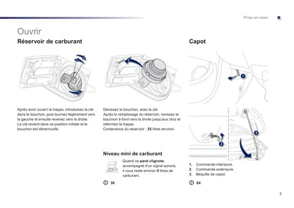 2012-2014 Peugeot 107 Manuel du propriétaire | Français