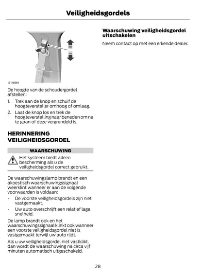 2014-2015 Ford EcoSport Gebruikershandleiding | Nederlands